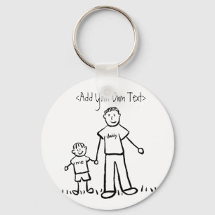 Porte-clés Porte - clé de papa
