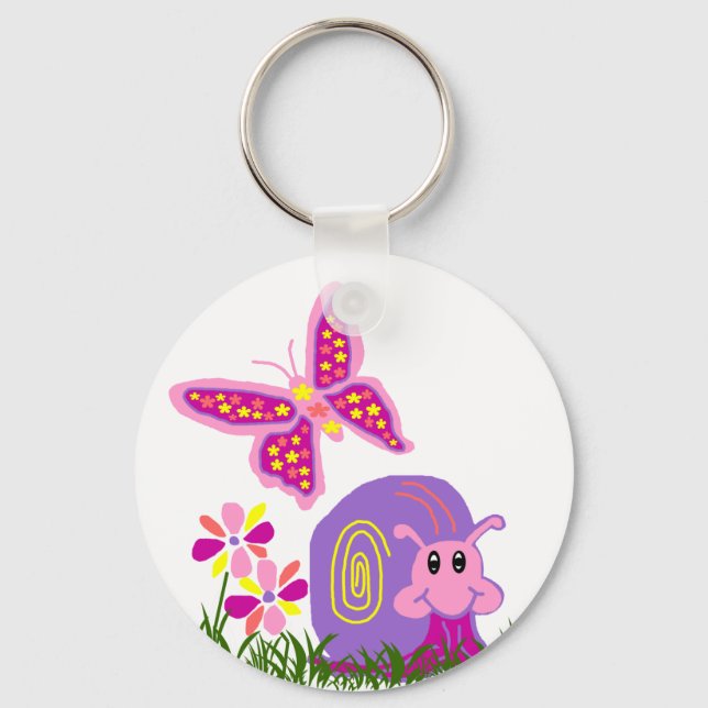 Porte-clés Porte - clé de papillon (Recto)