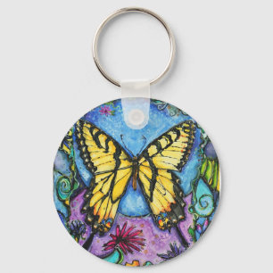 Porte-clés Porte - clé de papillon de tigre de PMACarlson
