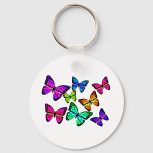 Porte-clés Porte - clé de papillons