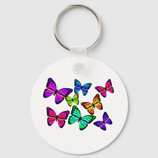 Porte-clés Porte - clé de papillons (Recto)