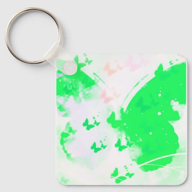 Porte-clés Porte - clé de Pâques papillon (Recto)