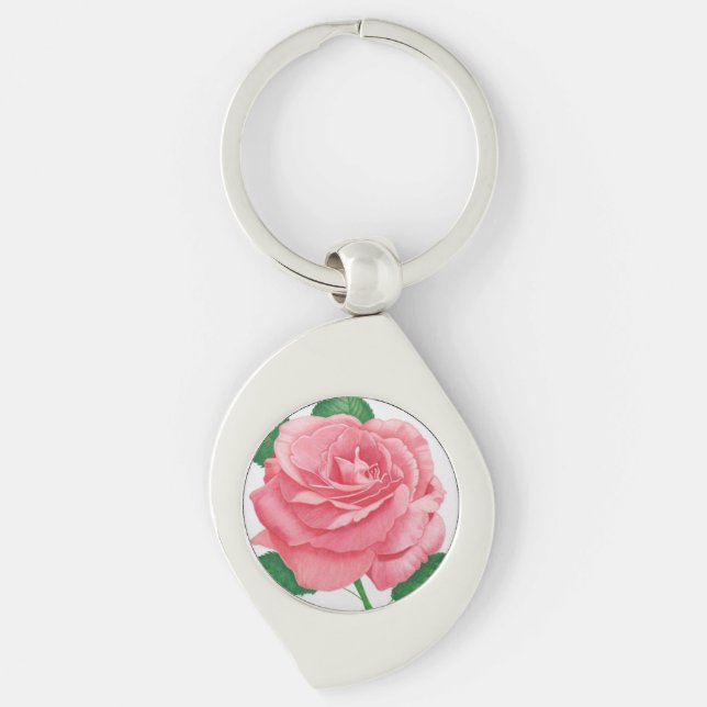 Porte-clés Porte - clé de passion rose (Devant)
