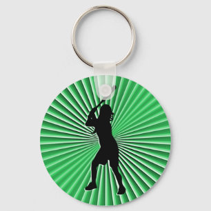 Porte-clés Porte - clé de pâte lisse du base-ball de