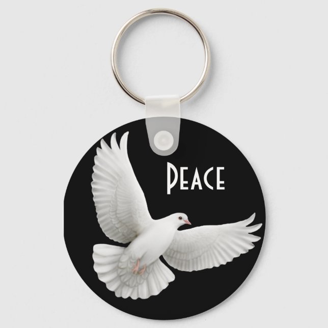 Porte-clés Porte - clé de Peace Dove (Recto)