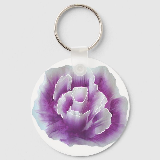 Porte-clés Porte - clé de peinture Rose violet (Recto)