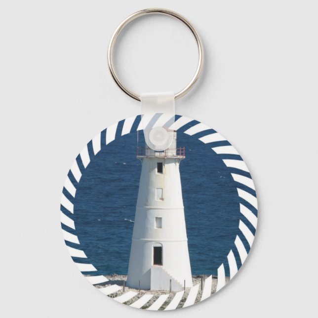Porte-clés Porte - clé de phare nautique (Recto)