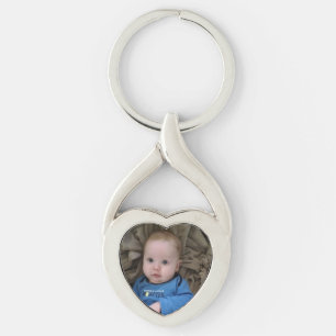 Porte-clés Porte - clé de photo personnalisé petit par fils
