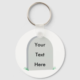 Porte-clés porte - clé de pierre tombale