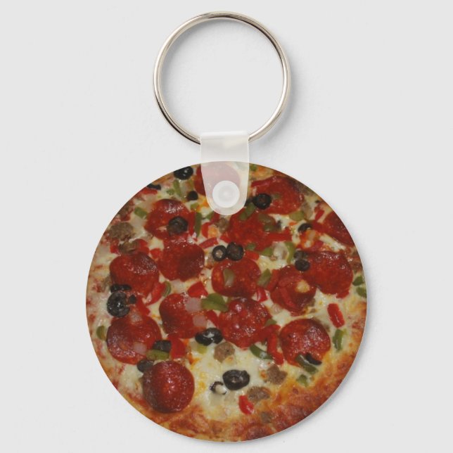 Porte-clés Porte - clé de pizza (Recto)