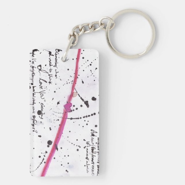 Porte-clés Porte - clé de point de fuite (Dos)