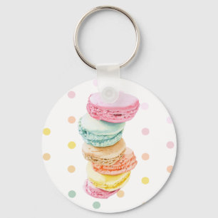 Porte-clés Porte - clé de points Macarons