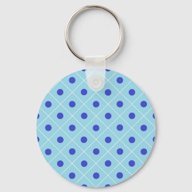 Porte-clés Porte - clé de points Polka (Recto)