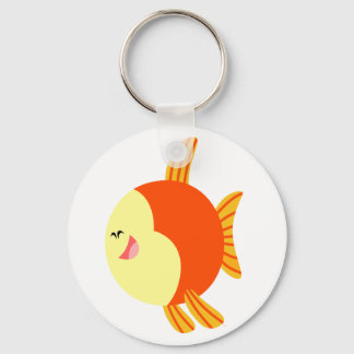 Porte-clés Porte - clé de poisson caricaturé mou