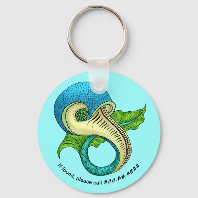 Porte-clés Porte - clé de poisson impair (Recto)