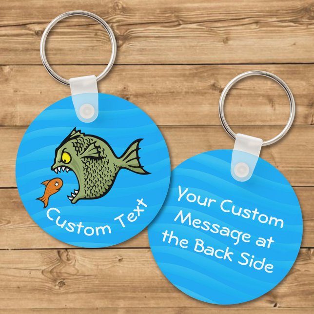 Porte-clés Porte - clé de poisson taureau (Créateur téléchargé)