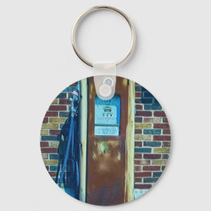 Porte-clés Porte - clé de pompe à gaz vintage
