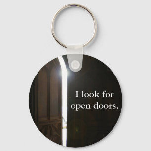 Porte-clés Porte - clé de porte ouverte