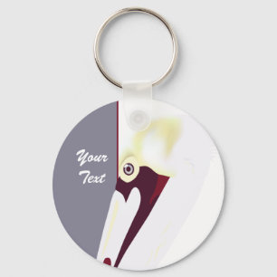 Porte-clés Porte - clé de portrait pélican