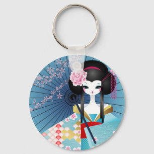 Porte-clés Porte - clé de poupée Origami