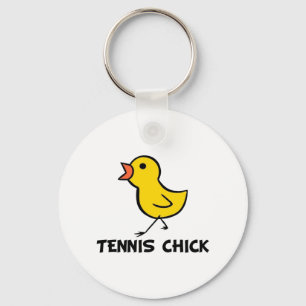 Porte-clés Porte - clé de poussin de tennis