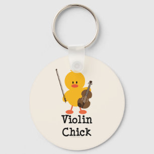 Porte-clés Porte - clé de poussin de violon