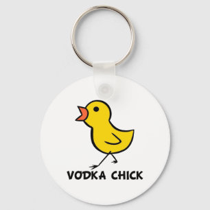 Porte-clés Porte - clé de poussin de vodka