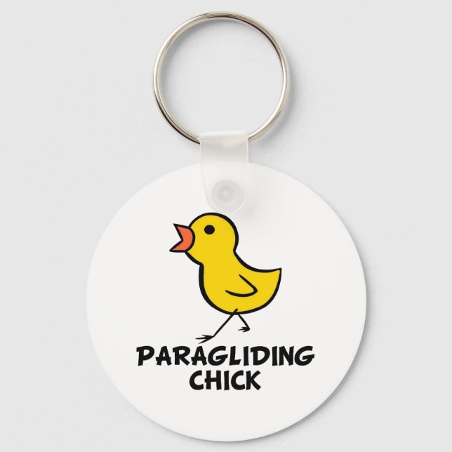 Porte-clés Porte - clé de poussins de parapente (Recto)