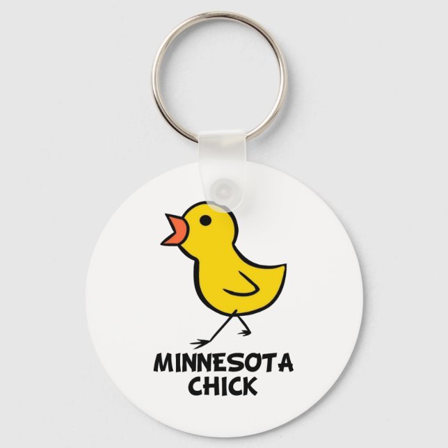 Porte-clés Porte - clé de poussins du Minnesota (Recto)