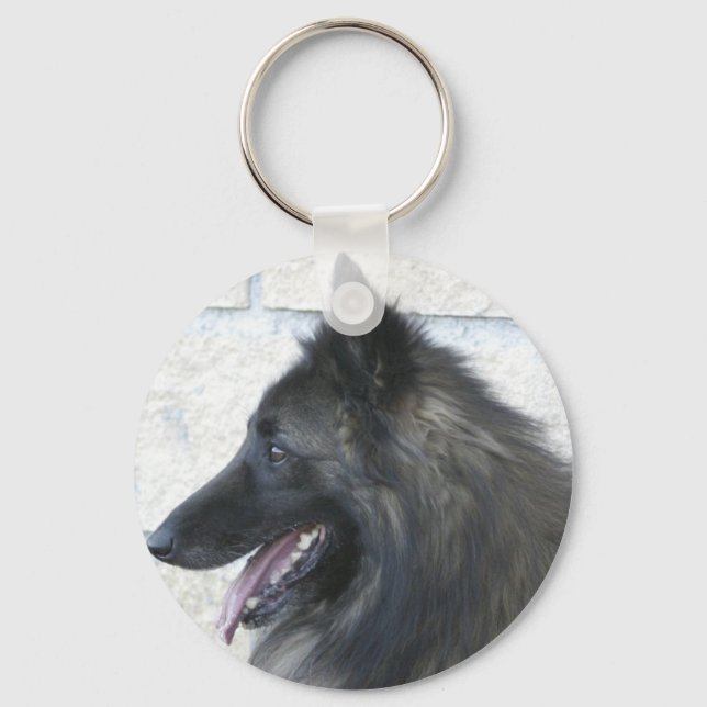 Porte-clés Porte - clé de profil Shiloh Shepherd (Recto)
