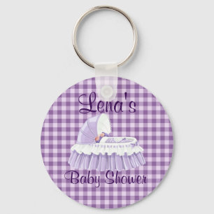 Porte-clés Porte - clé de PurpleGingham VintageBaby