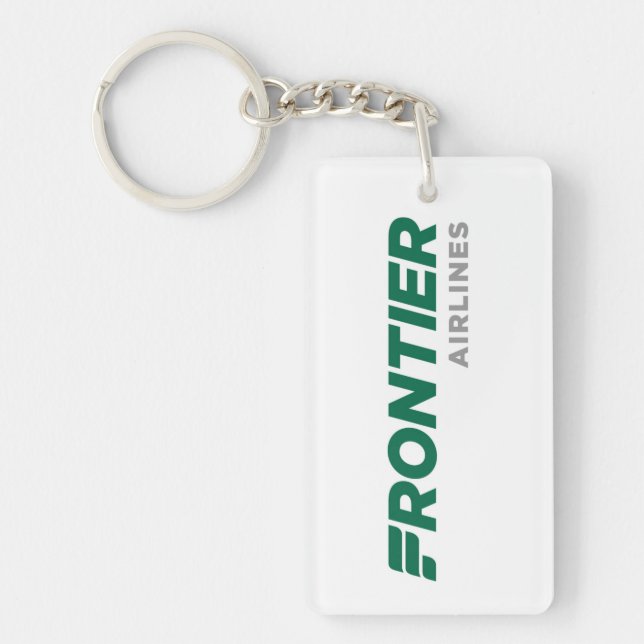 Porte-clés Porte - clé de rectangle de frontière (Devant)