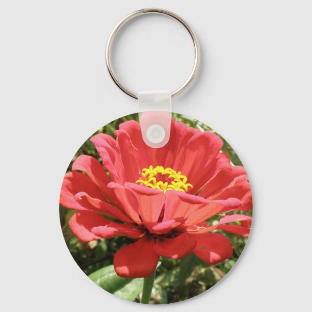 Porte-clés Porte - clé de Red Zinnia (Recto)