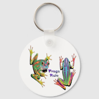 Porte-clés Porte - clé de règle de grenouilles