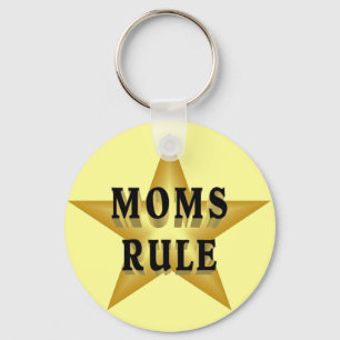 Porte-clés Porte - clé de règle de mamans