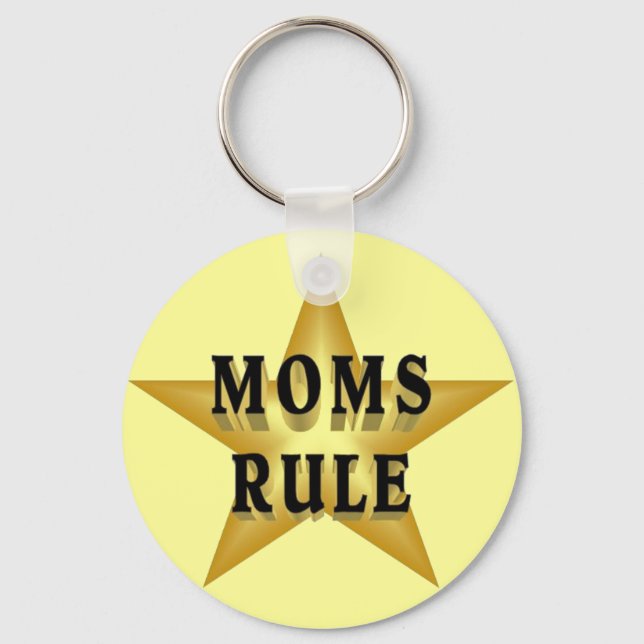 Porte-clés Porte - clé de règle Moms (Recto)
