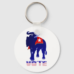Porte-clés Porte - clé de républicain de vote