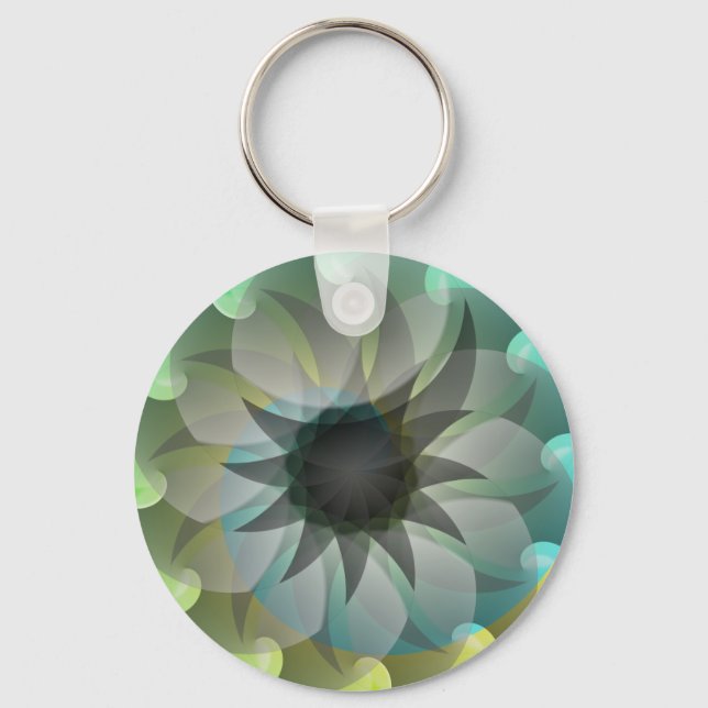 Porte-clés Porte - clé de requins spiraux par Kenneth Yoncich (Recto)