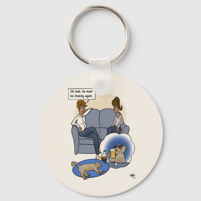 Porte-clés Porte - clé de rêve à la recherche (Recto)