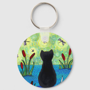 Porte-clés Porte - clé de rêveur de libellule