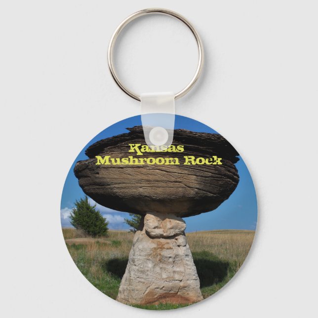 Porte-clés Porte - clé de rock mushroom du Kansas (Recto)