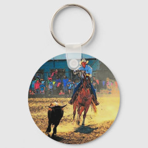 Porte-clés Porte - clé de rodéo