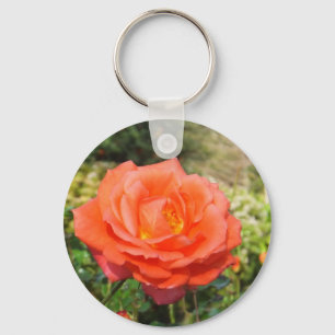 Porte-clés Porte - clé de rose rouge