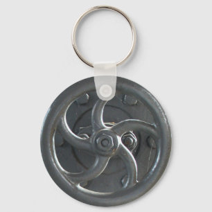 Porte-clés Porte - clé de roue de réglage de pression du mote