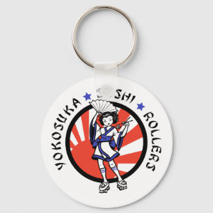 Porte-clés Porte - clé de rouleaux de sushi de Yokosuka