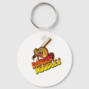 Porte-clés Porte - clé de sac de softball des nouilles de dan