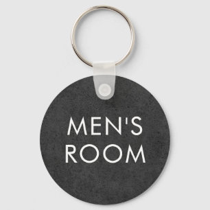 Porte-clés Porte - clé de salle de bain pour hommes - béton u