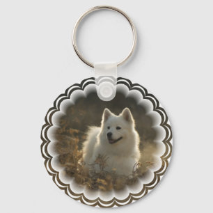 Porte-clés Porte - clé de Samoyed
