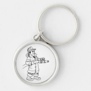 Porte-clés Porte - clé de sapeur-pompier