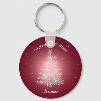 Porte-clés Porte - clé de sapin de Noël chatoyant